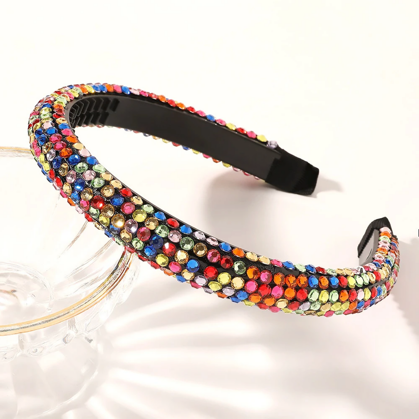 Multi Coloured Embellished Headband